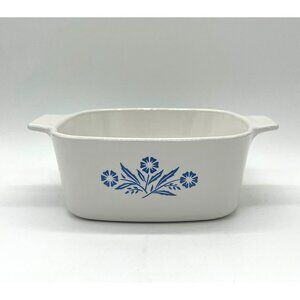 Vintage Corningware Cornflower Blue Casserole A-1.5-B, 1.5 Liters
